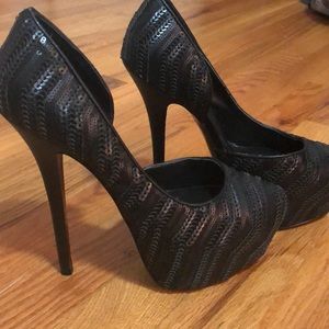 Black Steve Madden Heels